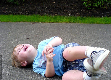 Temper tantrum